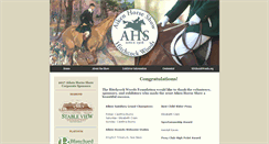 Desktop Screenshot of aikenhorseshow.org